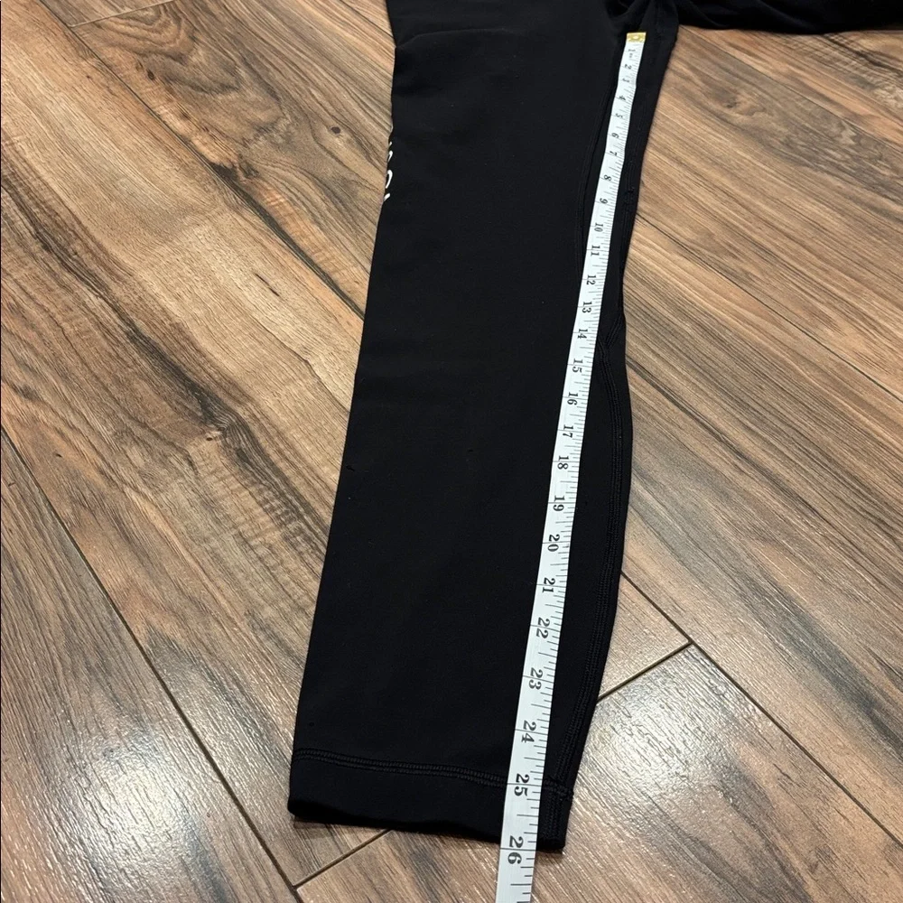 Lululemon Leggings Yoga Bottoms Casual Skinny Black White Gym Workout Athletic - Picture 11 of 11
